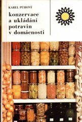 kniha Konzervace a ukládání potravin v domácnosti, SZN 1987