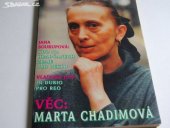 kniha Věc: Marta Chadimová, KM-publishing 1996