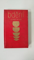 kniha Bdění výbor z poezie, Československý spisovatel 1976