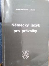 kniha Německý jazyk pro právníky, Všehrd 1997