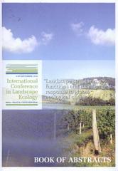 kniha Landscape Structures, Functions and Management: Response to Global Ecological Change international conference in landscape ecology : 3-6th September, 2010 : Brno - Prague, Czech Republic : book of abstracts, CZ-IALE 2010