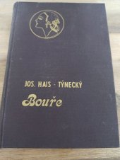 kniha Bouře román, Vaněk & Votava 1920