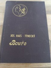 kniha Bouře román, Vaněk & Votava 1920