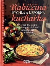 kniha Babiččina rychlá a úsporná kuchařka , Reader’s Digest 2015