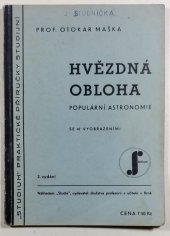 kniha Hvězdná obloha populární astronomie se 47 vyobrazeními, Studium 1937