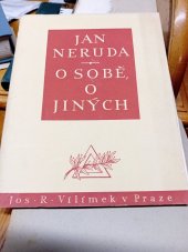 kniha O sobě, o jiných Portréty z "Humorů" 1877-1891, Jos. R. Vilímek 1948