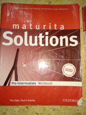 kniha Maturita Solution Pre-Intermediate  - Workbook czech edition, Oxford University Press 2007