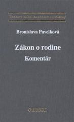 kniha Zákon o rodine komentár, C. H. Beck 2011