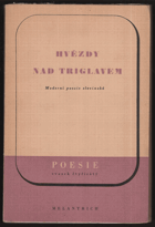 kniha Hvězdy nad Triglavem moderní poesie slovinská, Melantrich 1940