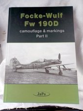 kniha Focke-Wulf Fw 190D 2. camouflage & markings, JaPo 2007