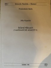 kniha Řešené příklady z matematické analýzy. [Díl] 2, Univerzita Palackého, Přírodovědecká fakulta 1998