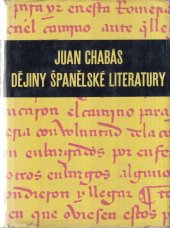 kniha Dějiny španělské literatury, SNKLHU  1960