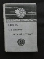 kniha Krymské povídky, J. Otto 1916