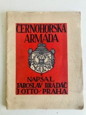 kniha Černohorská armáda, J. Otto 1912