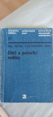 kniha Dítě a poruchy rodiny, Avicenum 1986