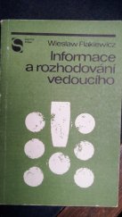 kniha Informace a rozhodování vedoucího, Svoboda 1974