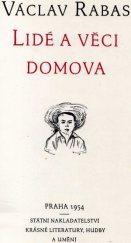 kniha Lidé a věci domova, SNKLHU  1954