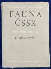 kniha Fauna ČSSR. Sv. 16, - Lupenonožci - Branchiopoda, Československá akademie věd 1962