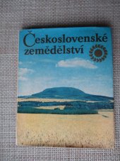 kniha Československé zemědělství [fotografická publikace, Státní zemědělské nakladatelství 1975