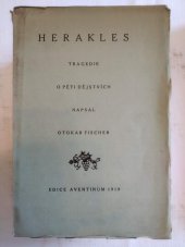 kniha Herakles Tragedie o 5 děj., Otakar Štorch-Marien 1919