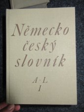 kniha Německo-český slovník = [Díl] 1, - A-L - Deutsch-tschechisches Wörterbuch., SPN 1993