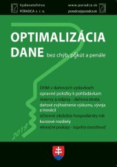 kniha Optimalizácia dane bez chýb, pokút a penále, Poradca 2019