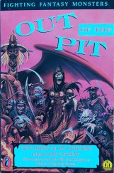 kniha Out Of The Pit Fighting Fantasy Monsters, Puffin books 1985