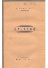 kniha Anebo, Fr. Borový 1918