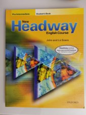 kniha New Headway pre-intermediate - student´s book, Oxford University Press 2009