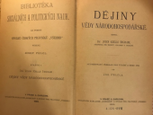 kniha Dějiny vědy národohospodářské, Rozhledy 1895
