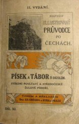 kniha Střední Povltaví a středočeské žulové pohoří Písek a Tábor s okolím, Edvard Grégr a syn 1928