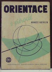 kniha Orientace v přírodě, Nakladatelství ČOS 1950