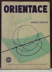 kniha Orientace v přírodě, Nakladatelství ČOS 1950