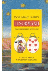 kniha Vykládací karty Lenormand význam karet a způsob vykládání, Synergie 2000