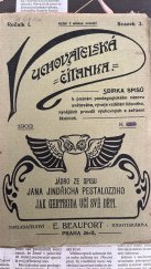 kniha Jádro ze spisu Jana Jindřicha Pestalozziho Jak Gertruda učí své děti 1801, E. Beaufort 1903