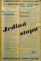 kniha Jediná stopa dvacet kriminálních příběhů, Československý novinář 1968