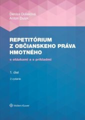 kniha Repetitórium z občianskeho práva hmotného s otázkami a s príkladmi, Wolters Kluwer 2024