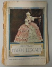 kniha Manon Lescaut román, Alois Hynek 1926