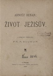 kniha Život Ježíšův, Josef Hippmann 1896