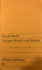kniha Der gute Mensch von Sezuan, Suhrkamp 1964