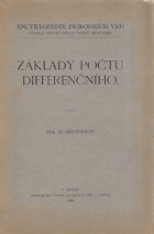kniha Základy počtu differenčního, Česká akademie věd a umění 1930