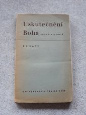 kniha Uskutečnění Boha Essaye, Universalia, společnost čsl. hermetiků 1938