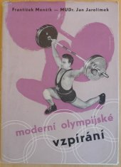 kniha Moderní olympijské vzpírání, Sportovní a turistické nakladatelství 1959