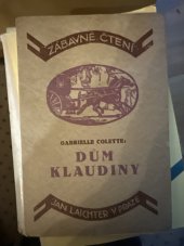 kniha Dům Klaudiny, Jan Laichter 1926