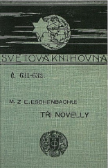 kniha Tři novely, J. Otto 1908