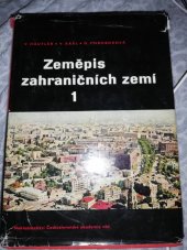 kniha Zeměpis zahraničních zemí I, Československá akademie věd 1964