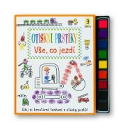 kniha Otiskni prstíky Vše, co jezdí, Svojtka 2023