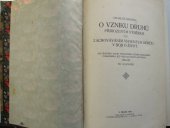 kniha O vzniku druhů přirozeným výběrem čili zachováváním vhodných odrůd v boji o život, Fr. Klapálek 1914