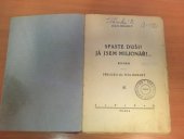 kniha Spaste duši! Já jsem milionář! Román, Josef Elstner 1926