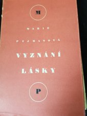 kniha Vyznání lásky, Československý spisovatel 1949